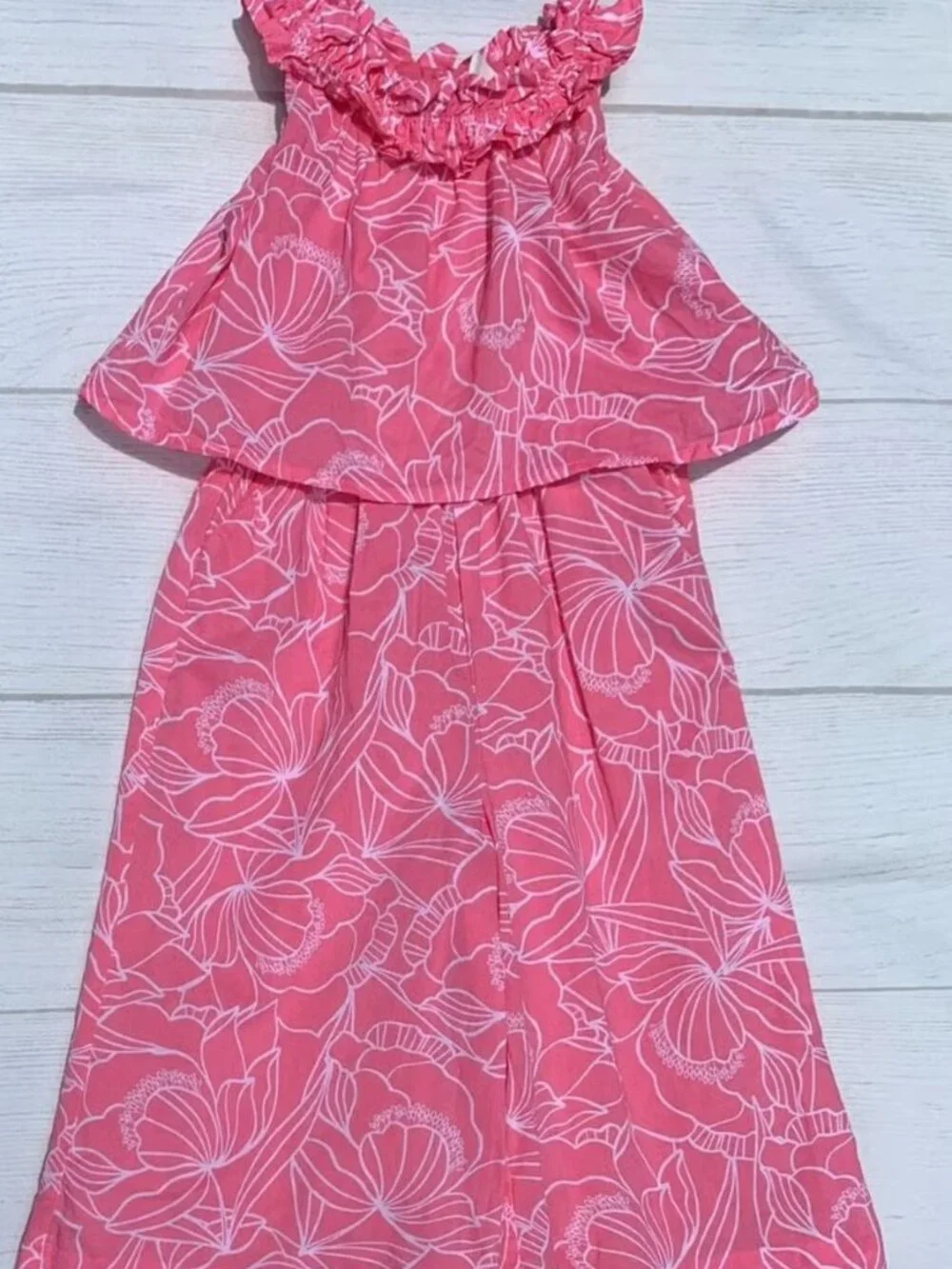 Janie and Jack Adorable Baby Girl Romper, NWT- Size 18-24M